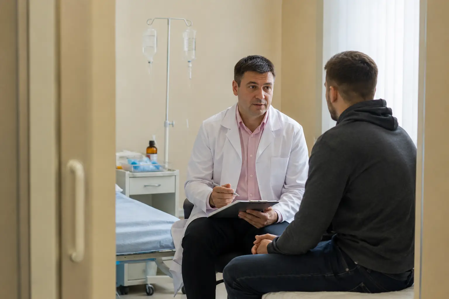 Сессия с наркологом в стационаре